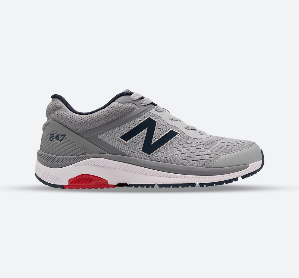 Mens Wide Fit New Balance MW847LG4 Walking Trainers New Balance Wide Fit Shoes Wide Fit Shoes UK