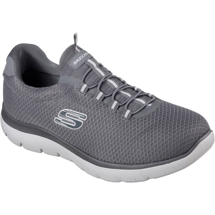 Skechers 52811 Wide Summits Sports Trainers Charcoal-2