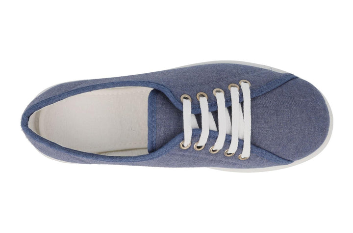 Womens Wide Fit DB Anthea Canvas Shoes