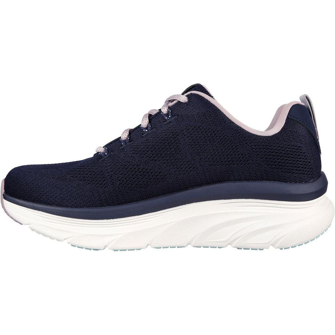 Skechers 149810 Wide D'lux Walker Get Oasis Trainers Navy-4