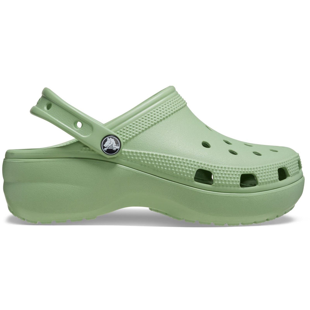 Women's Wide Fit Crocs 206750 Classic Platform Clog Sandals