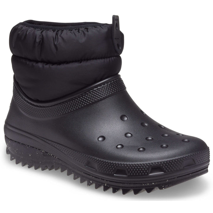 Women's Wide Fit Crocs 207311 Classic Neo Puff Shorty Boots