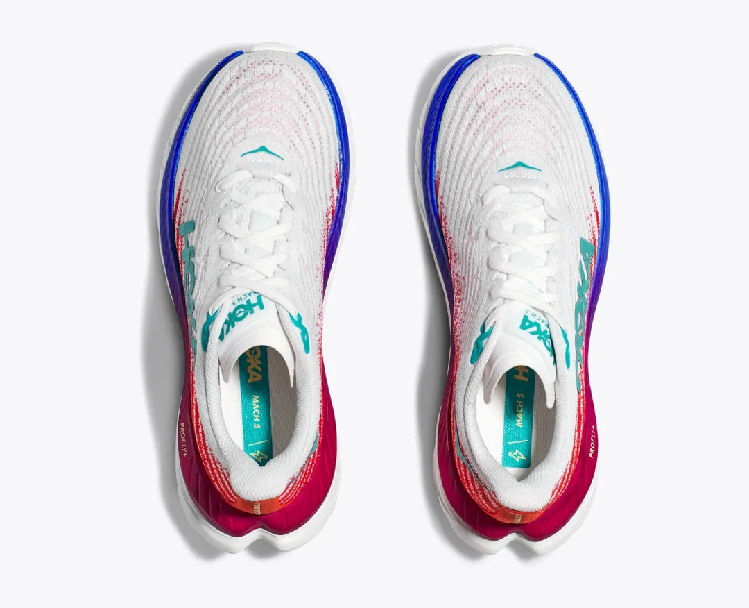 Women's Wide Fit Hoka Mach 5 Profly Running Trainers