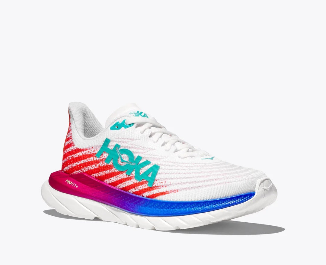 Women's Wide Fit Hoka Mach 5 Profly Running Trainers