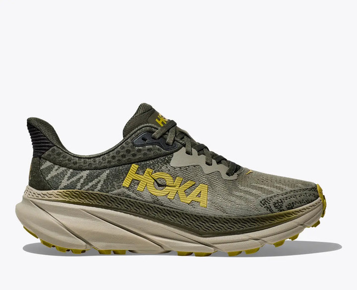 Men's Wide Fit Hoka Challenger 7 Trail Running Trainers