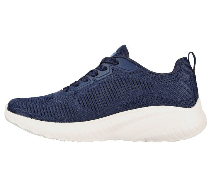 Skechers 117209 Extra Wide Bobs Squad Chaos Face Off Trainers Navy-3