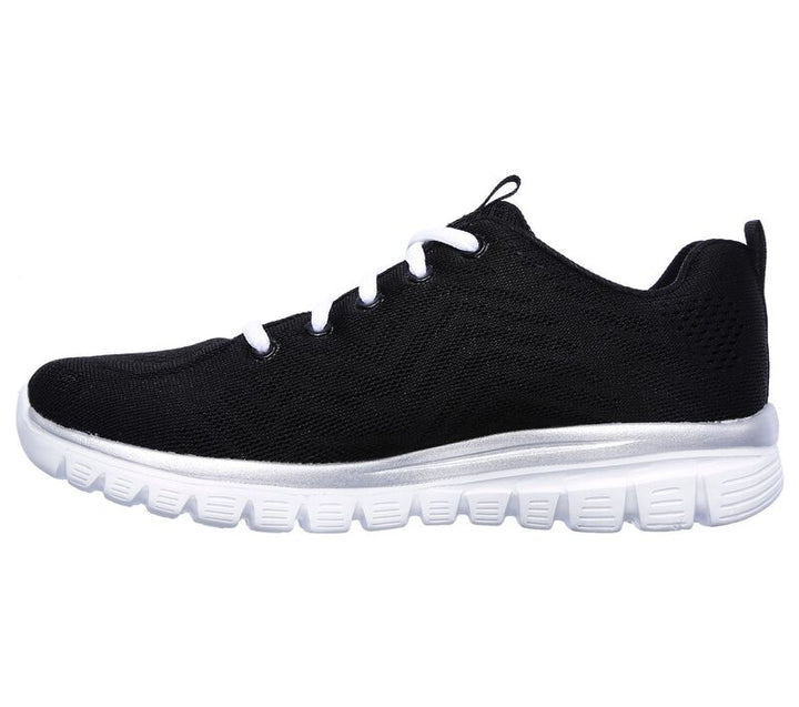 Skechers 12615 Wide Walking Trainers Black-14