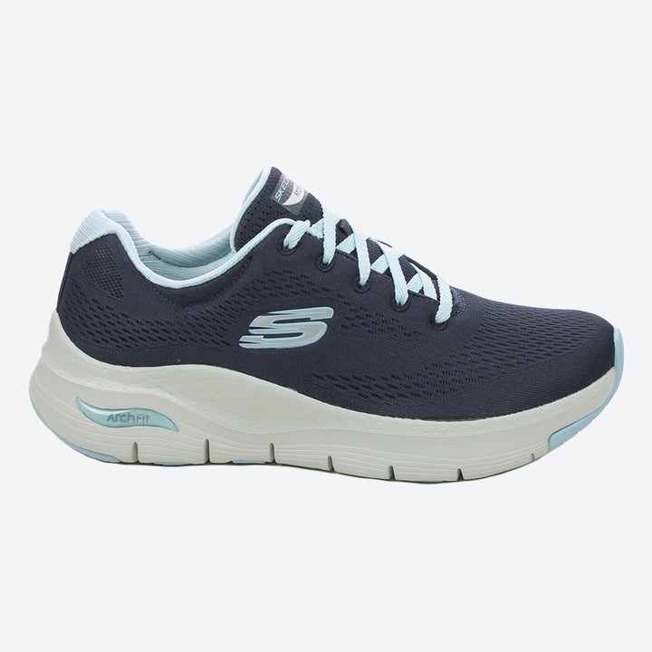 Womens Wide Fit Skechers 149057 Arch Fit Trainers