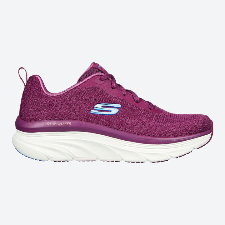 Women's Wide Fit Skechers 149815 Daily Beauty D'lux Vegan Walker Trainers