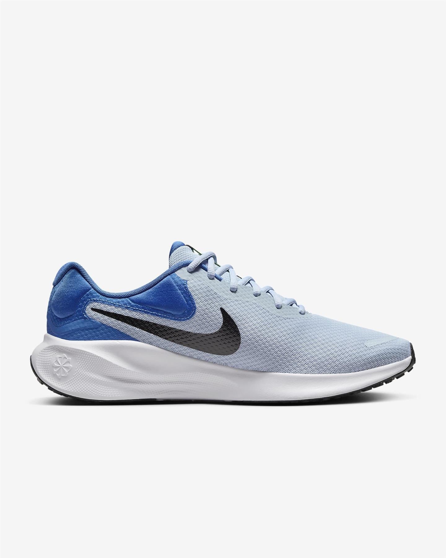 Men s Wide Fit Nike FB8501 402 Revolution 7 Running Trainers