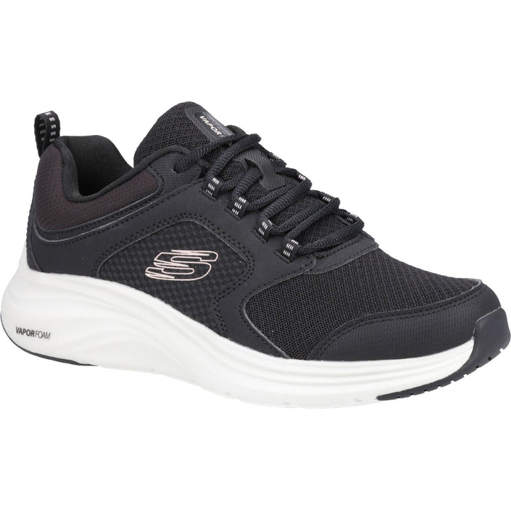 Skechers 150023 Wide Vapor Foam Trainers Black/Pink-2