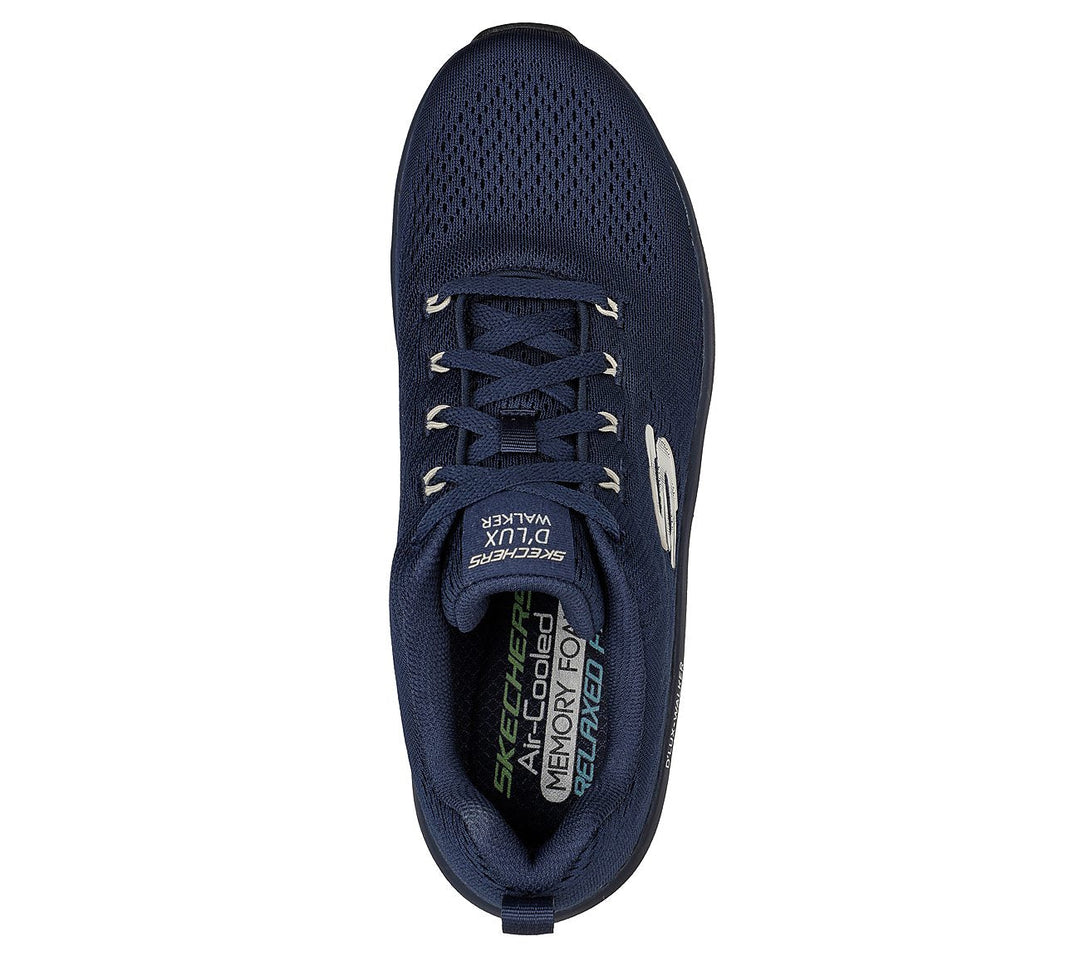 Skechers 232364 Wide D'lux Walker Meerno Trainers Navy-4