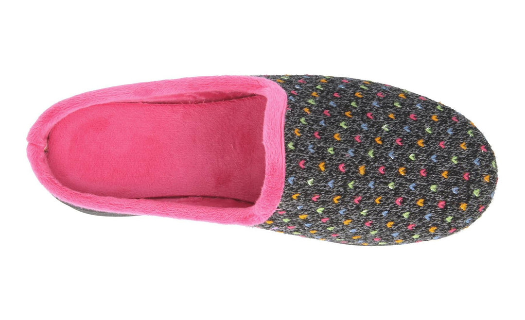 Womens Wide Fit DB Welney Mule Slippers