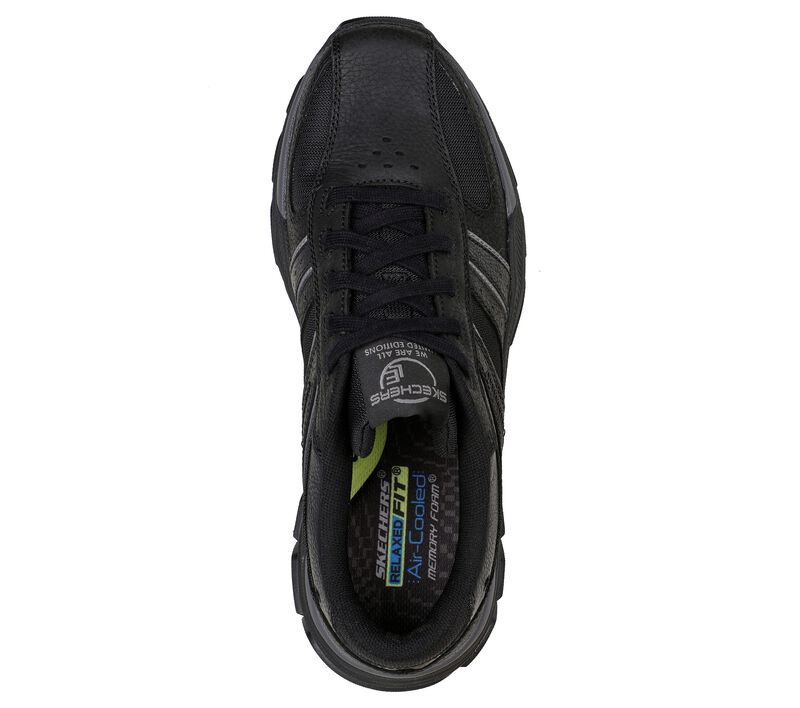 Skechers 204330 Black Extra Wide Walking Trainers-5