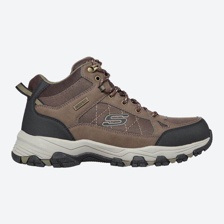 Men's Wide Fit Skechers 204477 Selmen Melano Hiking Boots