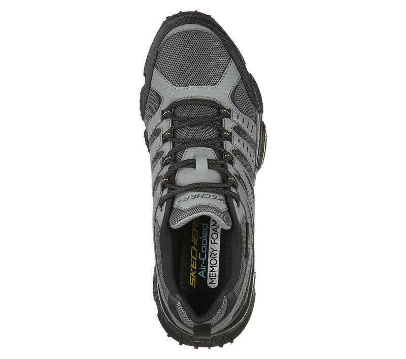 Skechers 237214 Exta Wide Air Envoy Trainers Grey Black-4