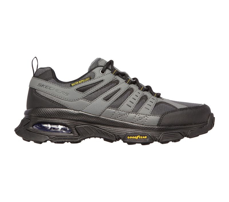 Skechers 237214 Exta Wide Air Envoy Trainers Grey Black-1