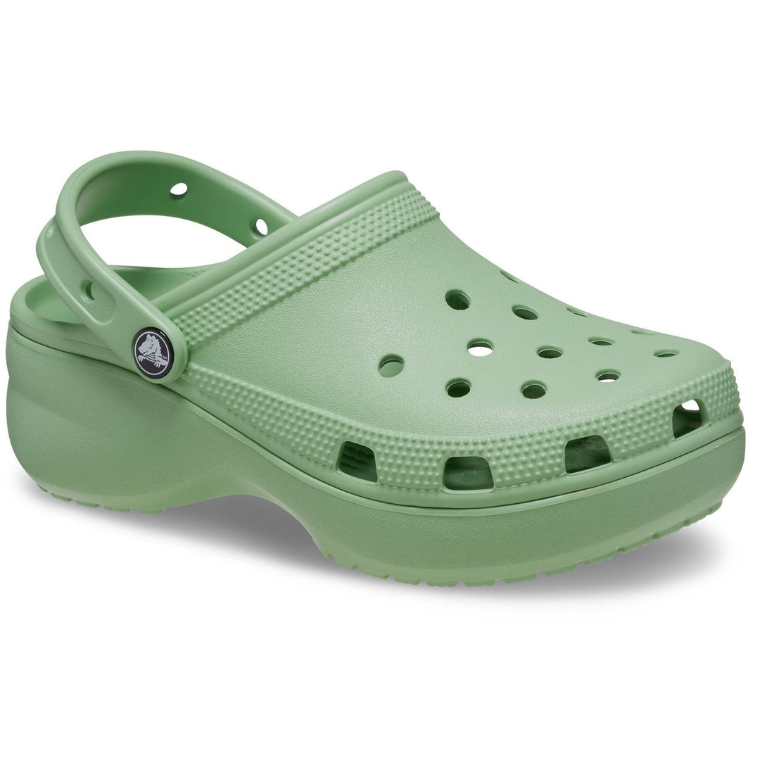 Women's Wide Fit Crocs 206750 Classic Platform Clog Sandals