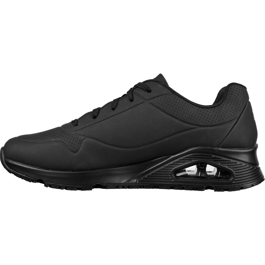 Skechers 200054EC Wide Black Uno SR Trainers-3