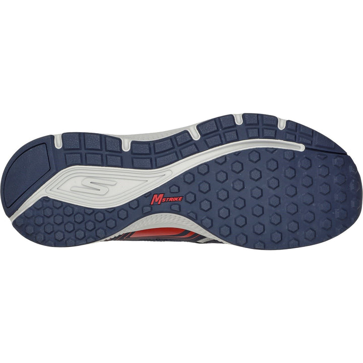 Skechers 220034 Wide Consistent Running Trainers Navy/Red-4