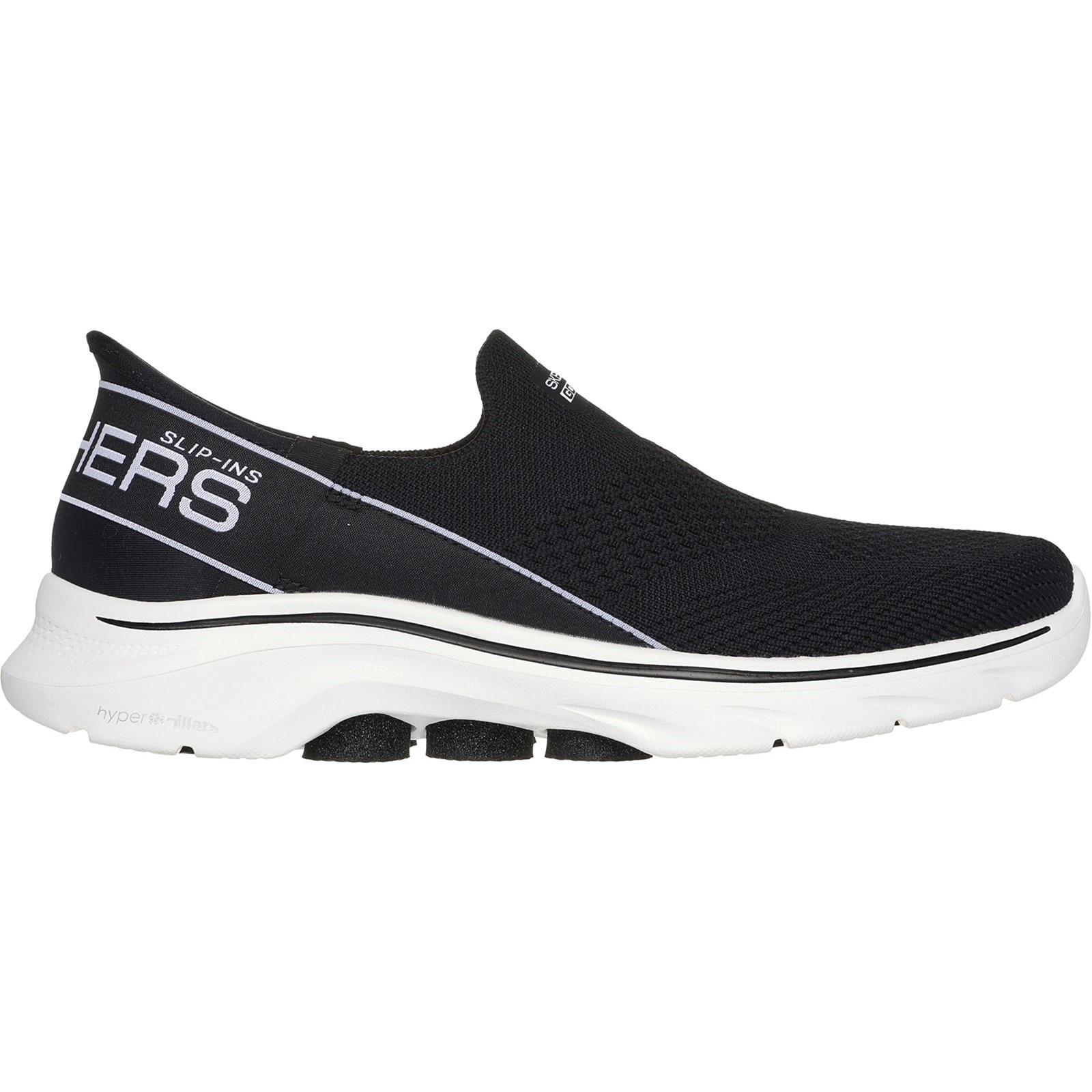 Women s Wide Fit Skechers 125231 Slip ins Go Walk 7 Mia Trainers Skechers Wide Fit Shoes Wide Fit Shoes UK