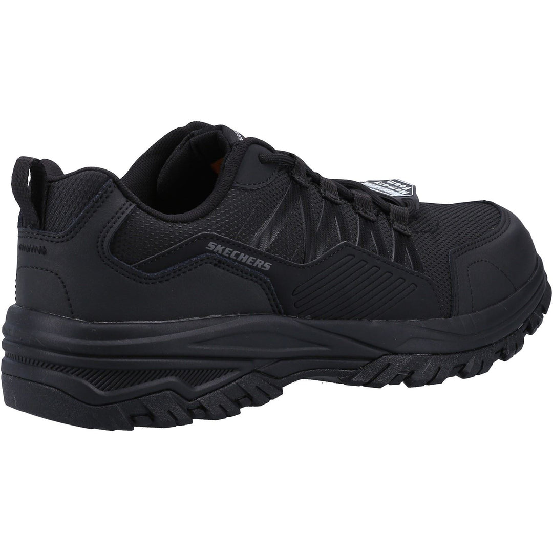 Skechers 200000EC Wide Black Fannter Trainers-3