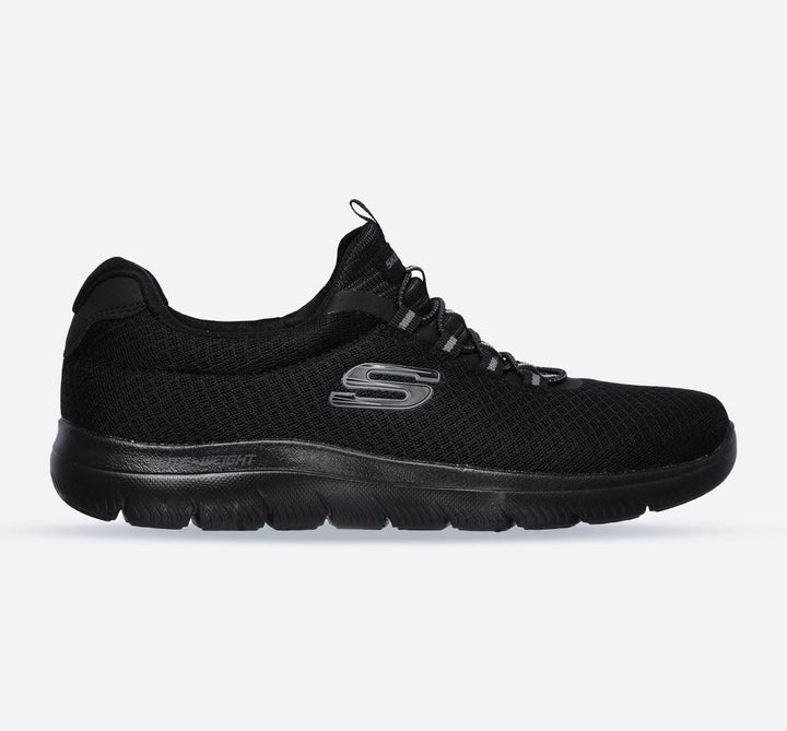 Skechers 52811 Wide Summits Sports Trainers Black-main