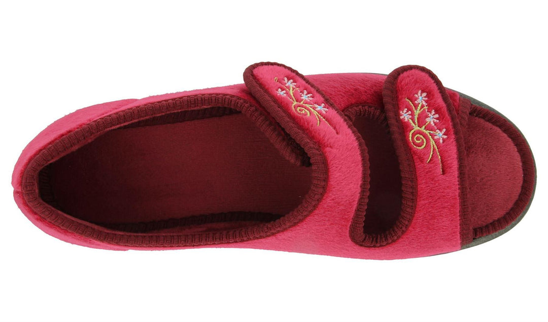 Womens Wide Fit DB Ace 2 Slippers