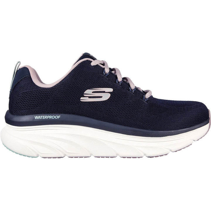 Skechers 149810 Wide D'lux Walker Get Oasis Trainers Navy-1