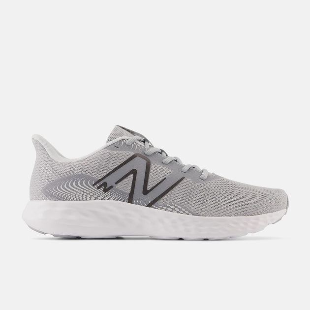 Women's Wide Fit New Balance M411LG3 Running Trainers - Grey/White ...