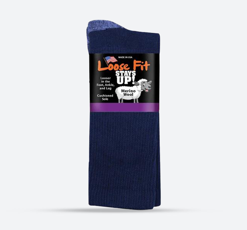 Loose Fit 522 Merino Wool Crew Socks-main