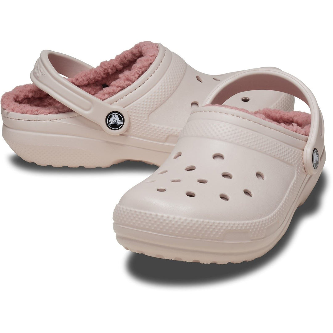 Women's Wide Fit Crocs 203591 Classic Lined Clog Sandals