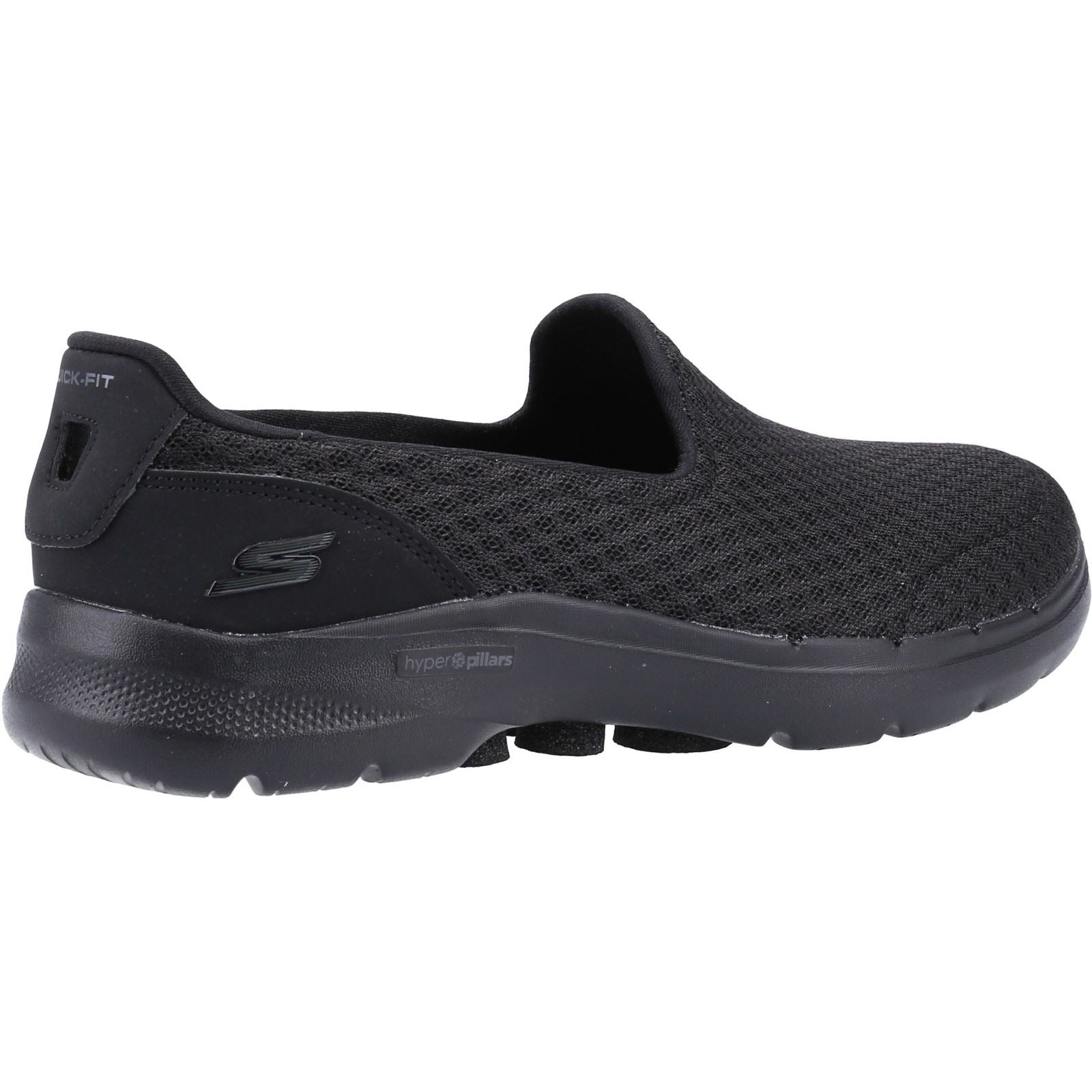 Skechers go walk black size 6 online