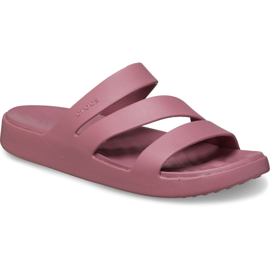 Women's Wide Fit Crocs 209587 Getaway Strappy Slippers