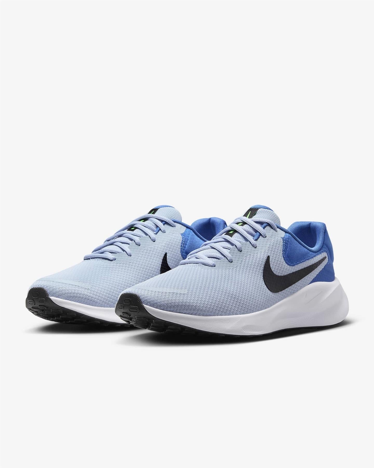 Women s Wide Fit Nike FB8501 402 Revolution 7 Running Trainers