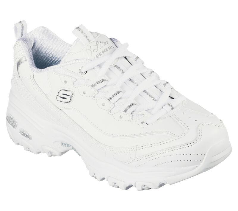 Women's Wide Fit Skechers 11931 D'lites Fresh Start Trainers