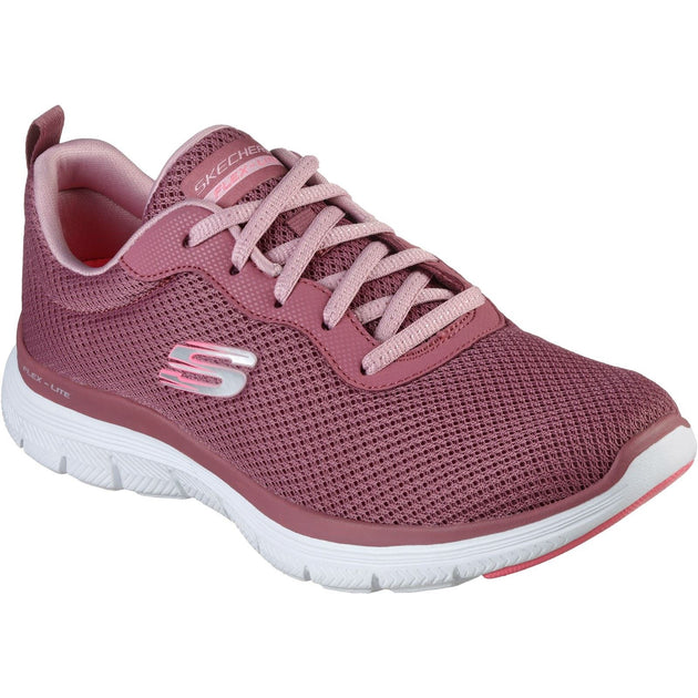 Women's Wide Fit Skechers 149303 Flex Appeal 4.0 Brilliant View ...