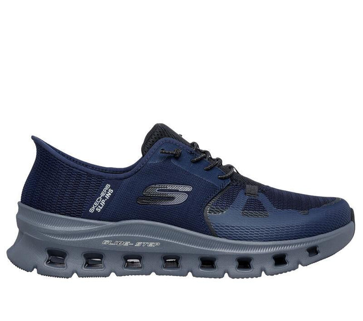 Men's Wide Fit Skechers 232930 Slip-ins Glide Step Pro Trainers