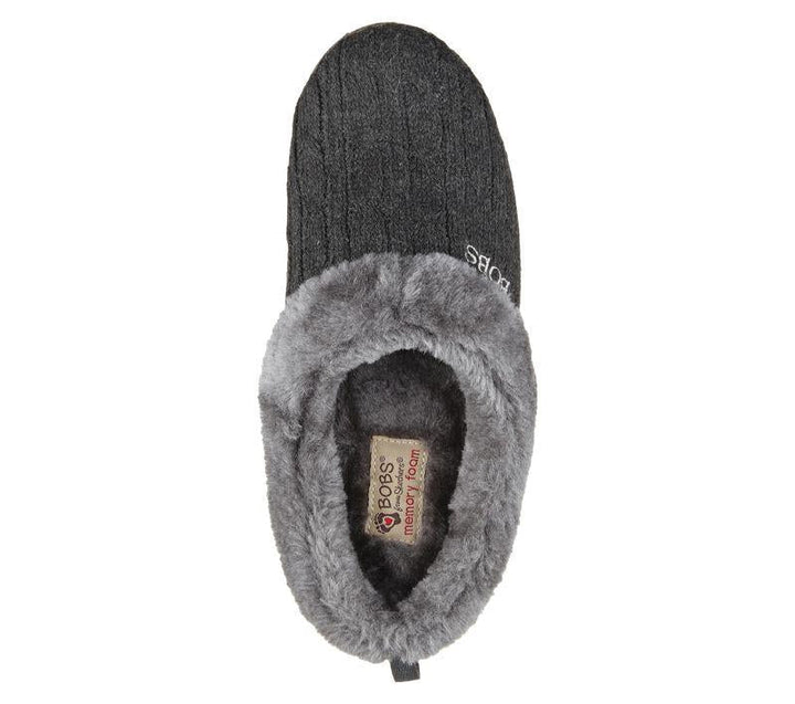 Skechers Keepsakes Extra Wide Ice Angel Mule Charcoal-3