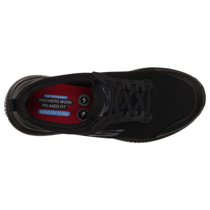 Skechers 77222EC Wide Squad SR Trainers Black-5