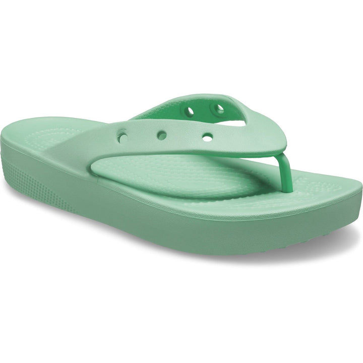 Women's Wide Fit Crocs 207714 Classic Platform Flip Flop