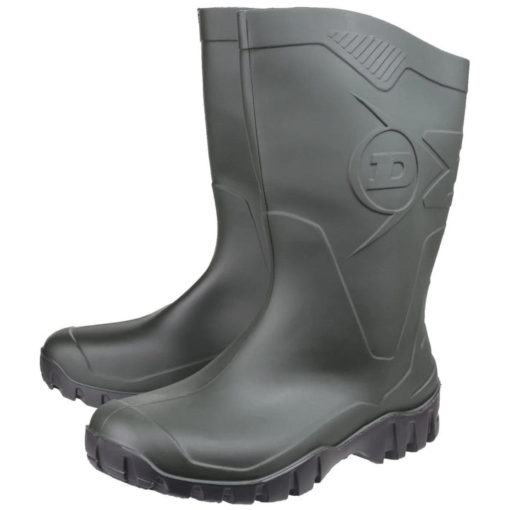 Men's Wide Fit Dunlop Dee Calf Length Wellington Boots