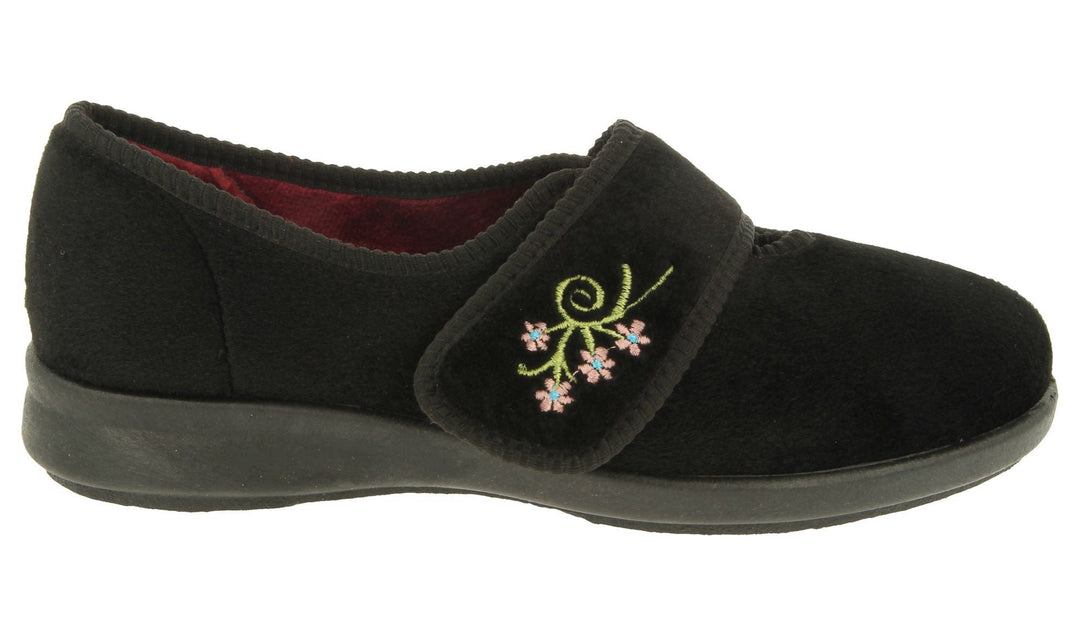 Womens Wide Fit DB Caroline 2 Slippers