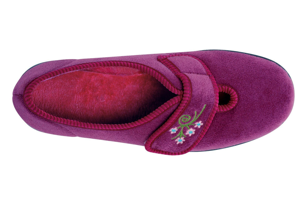 Womens Wide Fit DB Caroline 2 Slippers