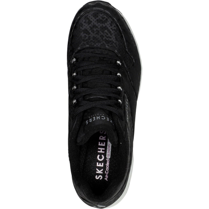 Skechers 155642 Wide Uno 2 In Kat Neato Trainers Black-4