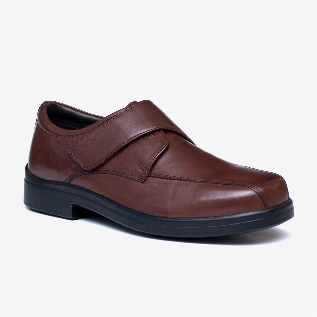 Tredd Well Peter Wide Shoes Dark Bro-2