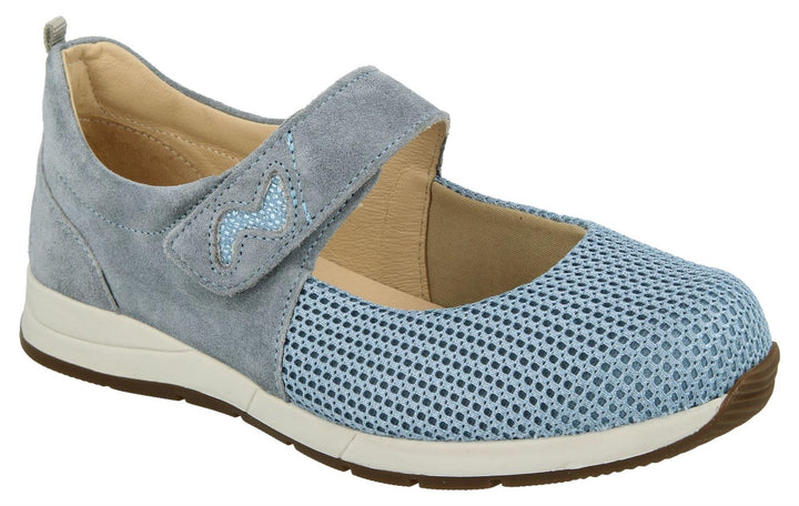 Womens Wide Fit DB Hawaii Canvas Shoes