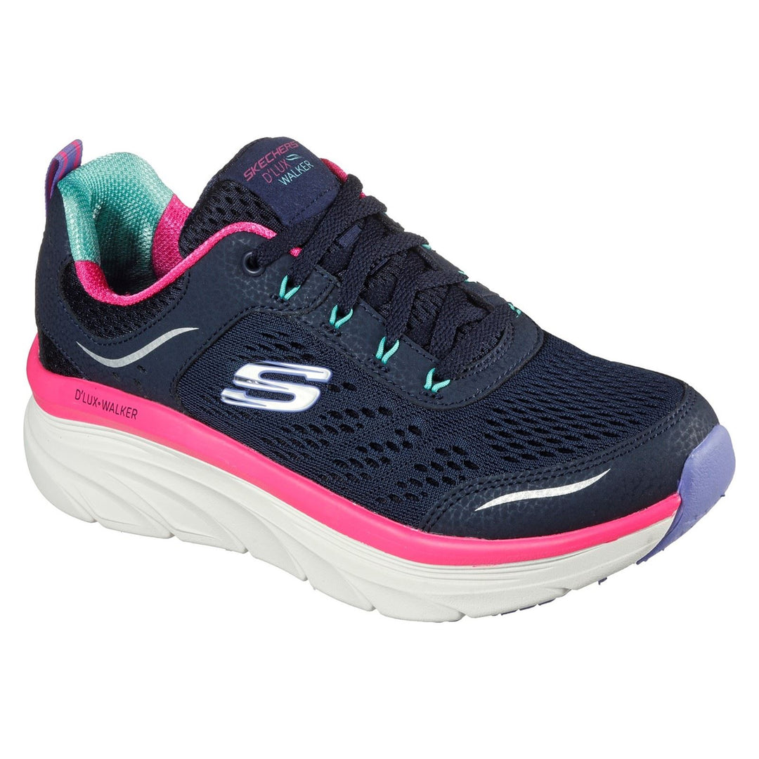 Skechers 149023 Wide D'lux Walker Infinite Motion Trainers-2