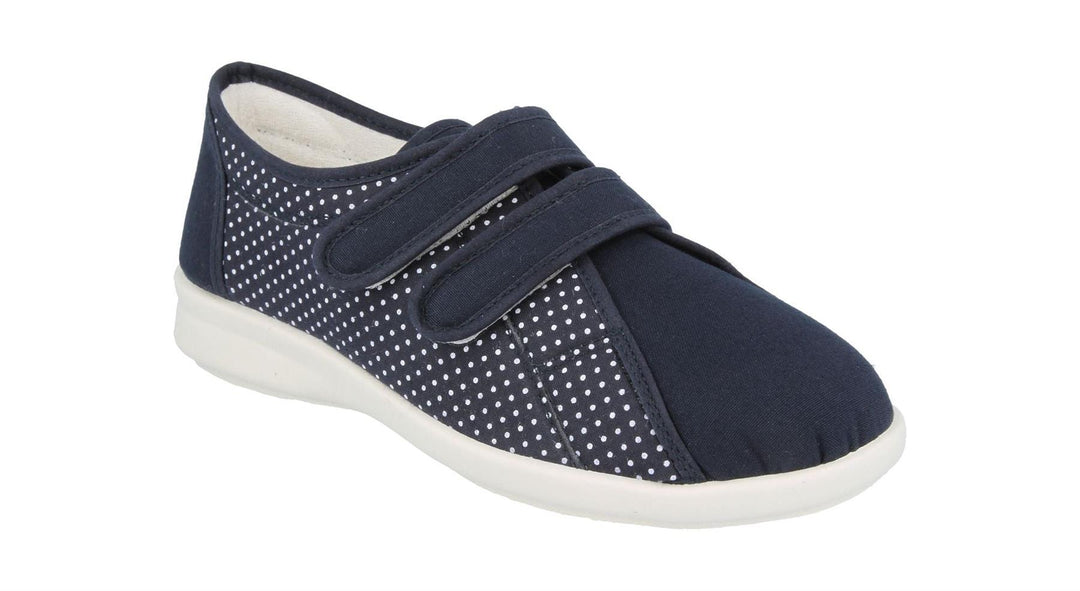 Womens Wide Fit DB Celene Canvas Shoes