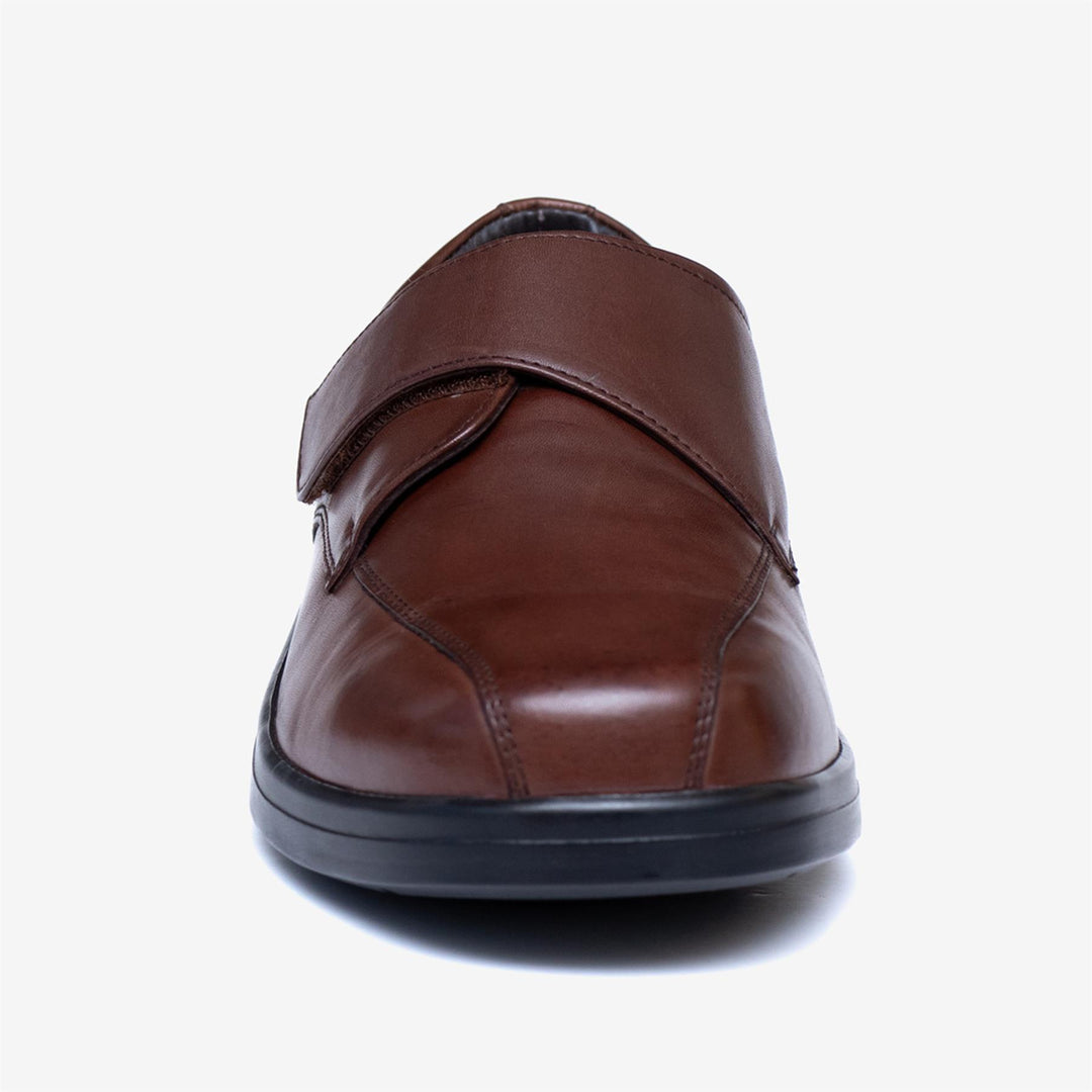 Tredd Well Peter Wide Shoes Dark Bro-5